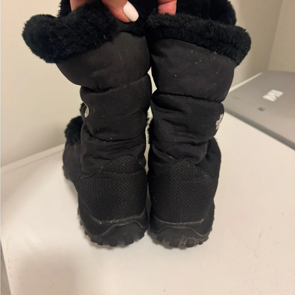 The North Face Nupte Goose Down‎ Puffer  Black Insulated Boots(8)